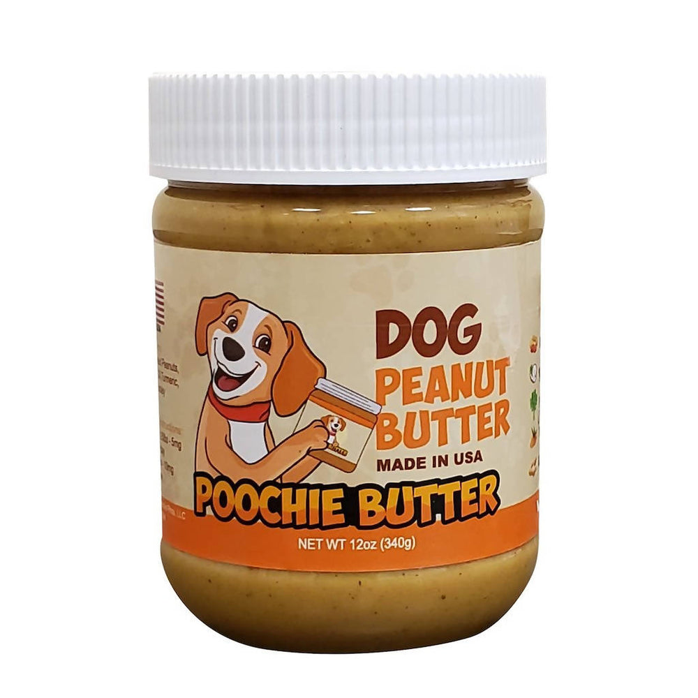Dog Peanut Butter All Natural Ingredients - 12 oz. - 2 Pack