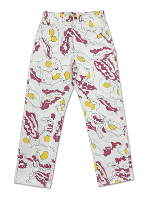 
                  
                    Load image into Gallery viewer, Bacon+Eggs Double Knee Work Pants
                  
                
