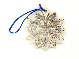 
                  
                    Load image into Gallery viewer, Wooden Snowflake
                  
                