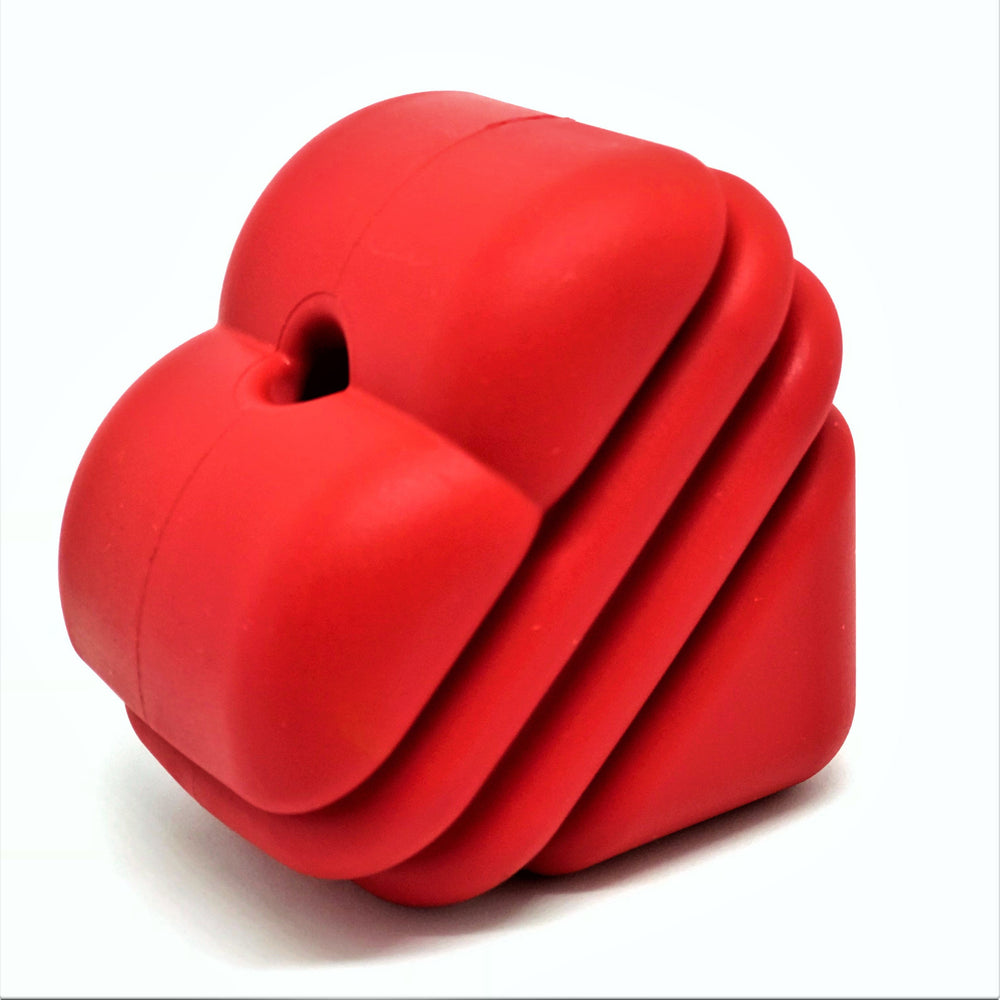 
                  
                    Load image into Gallery viewer, Large Rubber Heart on a String Toy
                  
                