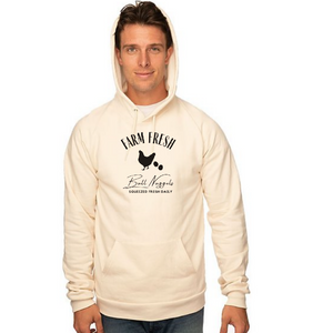 
                  
                    Load image into Gallery viewer, Farm Fresh Butt Nuggets Organic Cotton Hoodie
                  
                