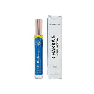 
                  
                    Load image into Gallery viewer, Adoratherapy Communication Chakra Roll On Perfume Oil 10ML
                  
                