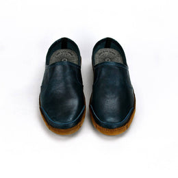 Vermont House Shoes: Mule - Indigo