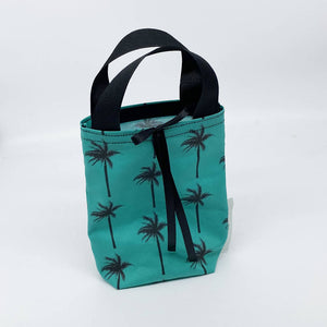 
                  
                    Load image into Gallery viewer, Palm Tree Reusable Cloth Gift Bags - Set of 5
                  
                