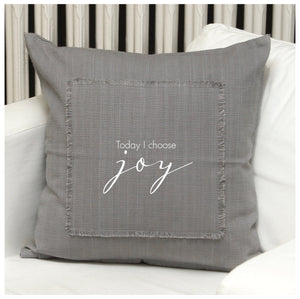 
                  
                    Load image into Gallery viewer, Today I choose joy Pillow
                  
                