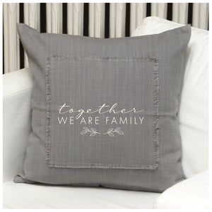 
                  
                    Load image into Gallery viewer, Together we are family Pillow
                  
                