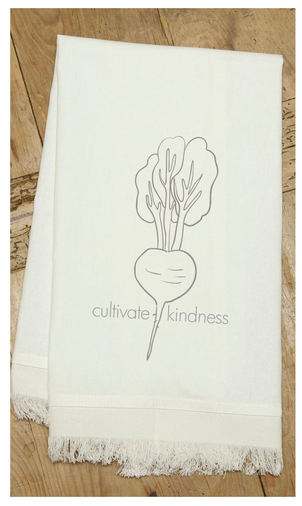 Cultivate kindness / Natural Kitchen Towel