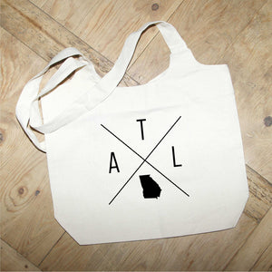 
                  
                    Load image into Gallery viewer, Custom City X / Natural or Grey Tote Bag
                  
                