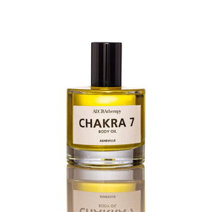 
                  
                    Load image into Gallery viewer, CHAKRA DRY TOUCH HEALING BODY OIL NUMBER 7
                  
                