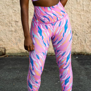 
                  
                    Load image into Gallery viewer, Eye Of The Tiger Ultra High Rise ABL Leggings - FINAL SALE
                  
                