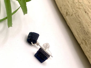 
                  
                    Load image into Gallery viewer, Black Tourmaline Post Earrings
                  
                