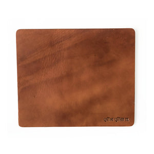 
                  
                    Load image into Gallery viewer, Leather Mouse Pad - Buck Brown
                  
                