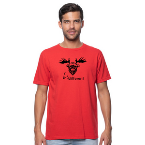 
                  
                    Load image into Gallery viewer, Be Different mens tee RED
                  
                
