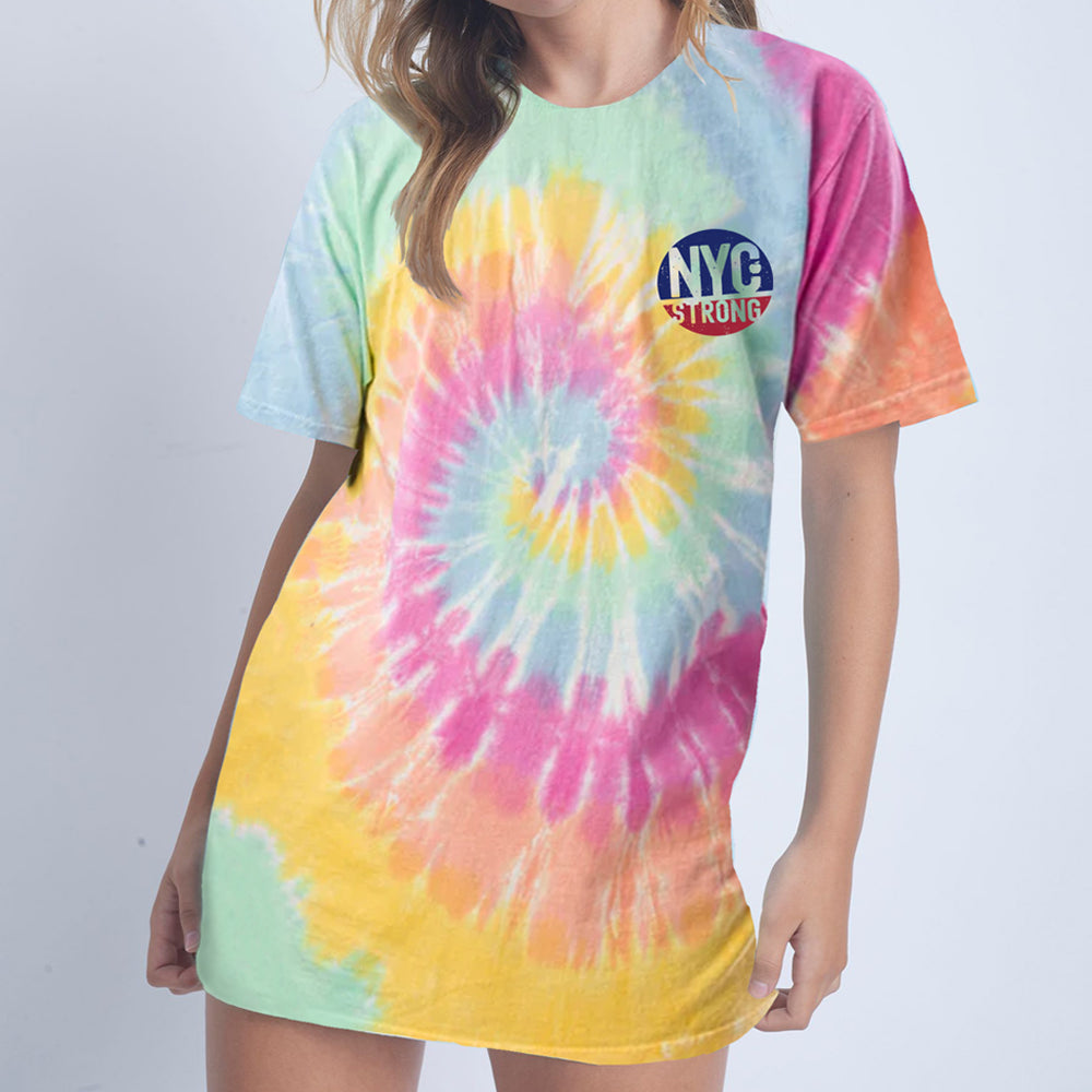 NYC Strong Tie Dye T-Shirt