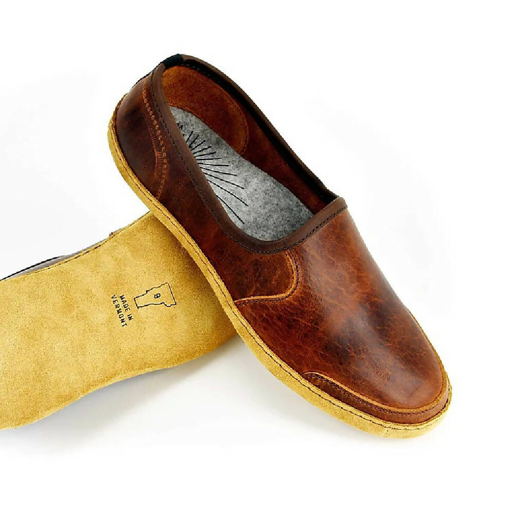 
                  
                    Load image into Gallery viewer, Vermont House Shoes: Loafer - Tobacco
                  
                
