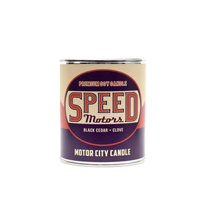 
                  
                    Load image into Gallery viewer, Speed Motors 100% Soy Candle - 13 oz
                  
                