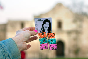 
                  
                    Load image into Gallery viewer, Papel Picado Earrings
                  
                