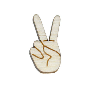 
                  
                    Load image into Gallery viewer, Peace Sign Studs
                  
                