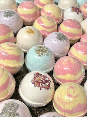 
                  
                    Load image into Gallery viewer, Rose Petal Bath Bomb
                  
                
