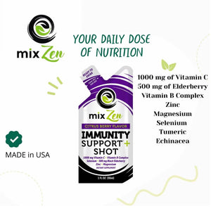 
                  
                    Load image into Gallery viewer, Citrus Berry Immunity Support Shot 14 Day Supply - 10 fl oz
                  
                