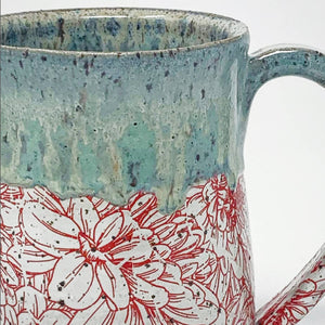 
                  
                    Load image into Gallery viewer, Red Dahlia Mug
                  
                