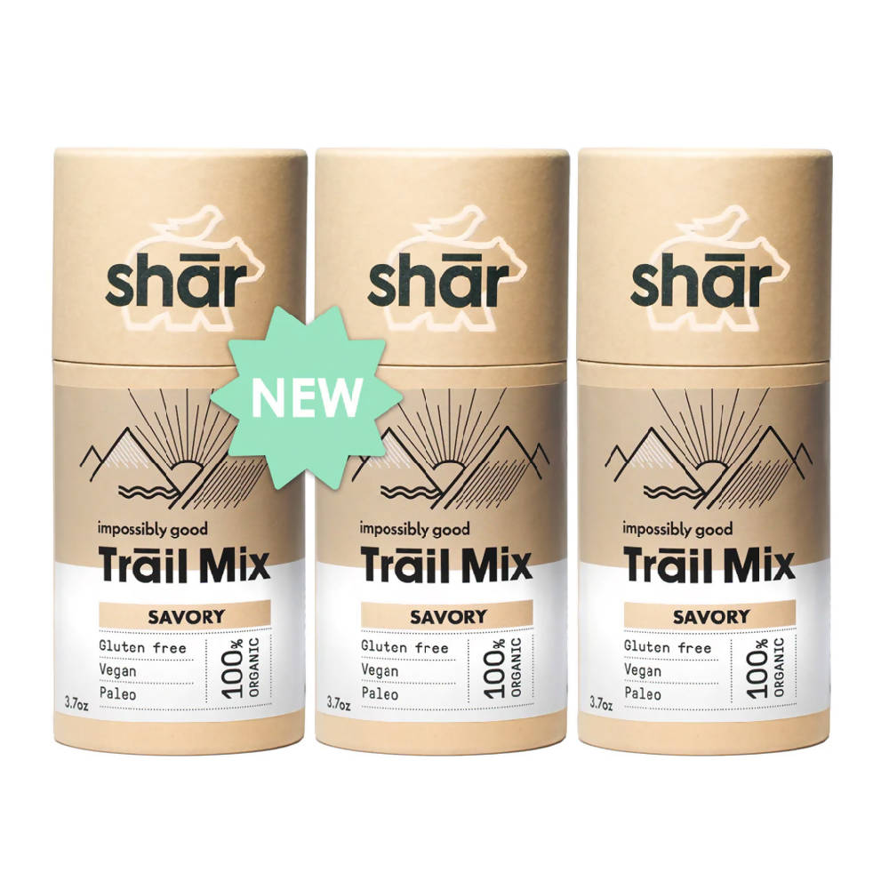3.7 oz Shar Tube x 3 Pack Savory Trail Mix
