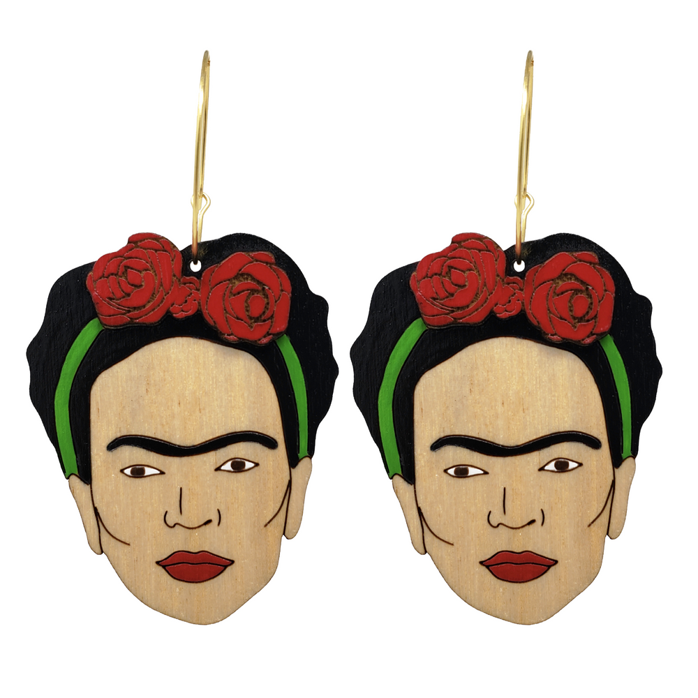 Mexican Artist Hoop Earrings