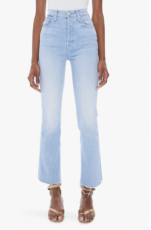 
                  
                    Load image into Gallery viewer, The Tripper High Waist Fray Hem Ankle Jeans
                  
                