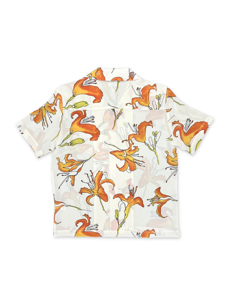 
                  
                    Load image into Gallery viewer, Tiger Lily Silk Shirt
                  
                