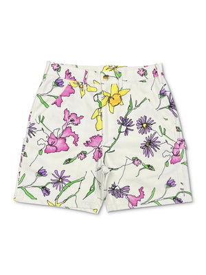 
                  
                    Load image into Gallery viewer, Flower Bouquet Canvas Shorts
                  
                