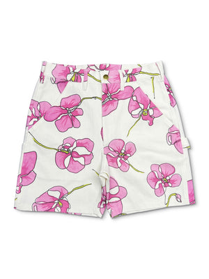 
                  
                    Load image into Gallery viewer, Pink Orchid Canvas Shorts
                  
                