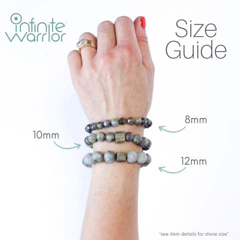 
                  
                    Load image into Gallery viewer, Jasper Stone Bracelet | Matte Zebra + Heart Charm
                  
                