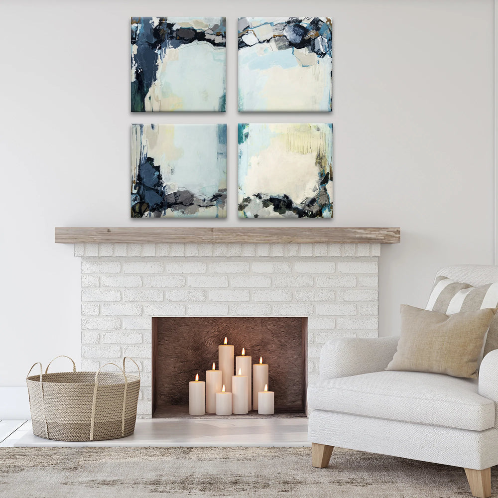 Calm Waters I, II, III, & IV' Wrapped Canvas Wall Art by Tammy Staab