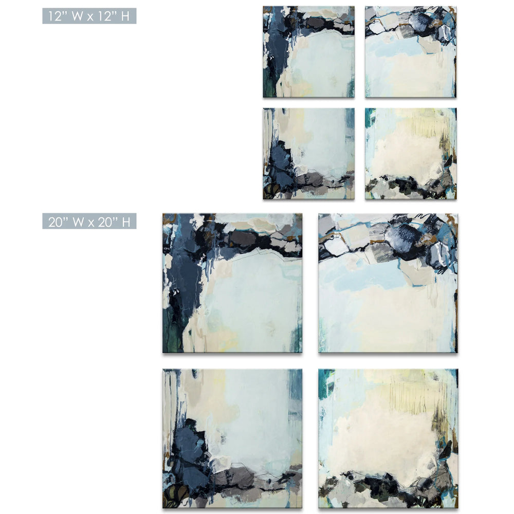
                  
                    Load image into Gallery viewer, Calm Waters I, II, III, &amp;amp; IV&amp;#39; Wrapped Canvas Wall Art by Tammy Staab
                  
                