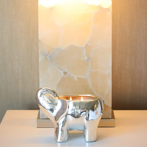 
                  
                    Load image into Gallery viewer, Silver Elephant Candle
                  
                