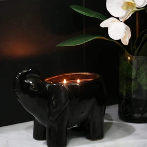 
                  
                    Load image into Gallery viewer, Black Elephant Candle
                  
                