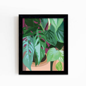 
                  
                    Load image into Gallery viewer, Monstera Adansionii Plant Print
                  
                