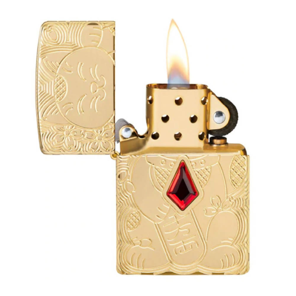 
                  
                    Load image into Gallery viewer, Armor Lucky Cat Lighter
                  
                