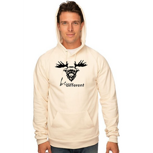 
                  
                    Load image into Gallery viewer, Be Different Hoodie IVORY
                  
                