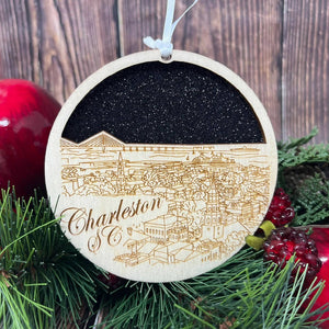 
                  
                    Load image into Gallery viewer, Charleston SC Skyline Ornament
                  
                