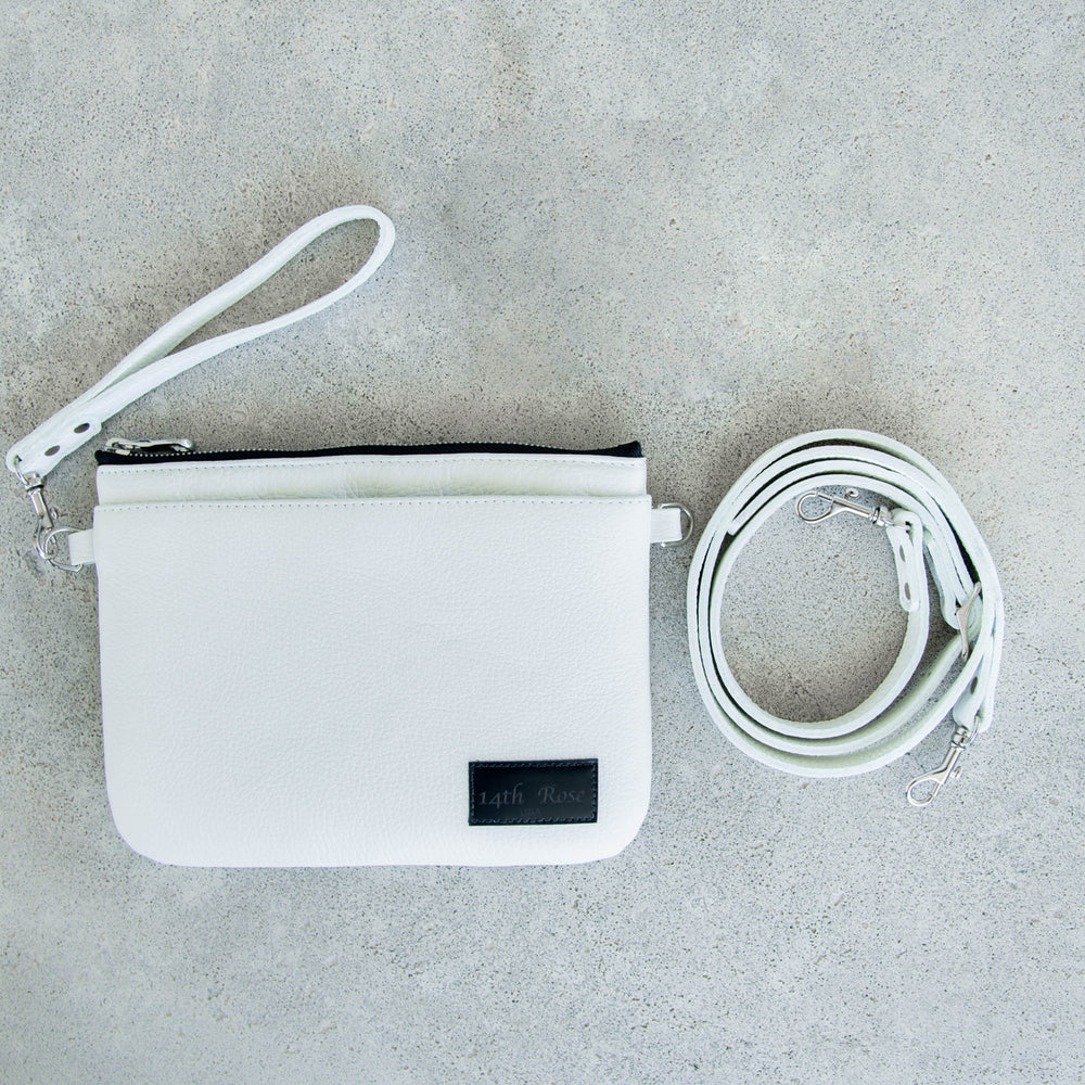 
                  
                    Load image into Gallery viewer, Convertible Purse - Cloud White
                  
                