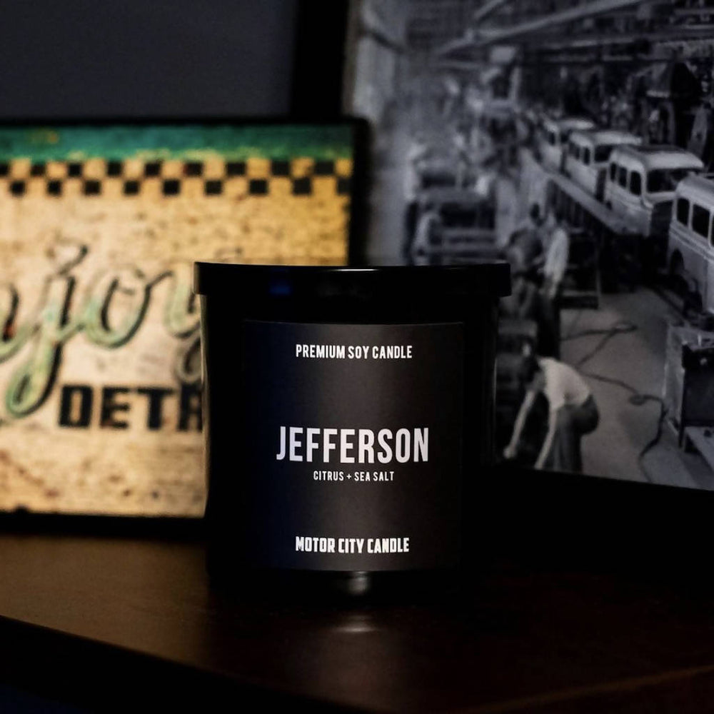 
                  
                    Load image into Gallery viewer, Jefferson 100% Soy Candle - 9 oz
                  
                