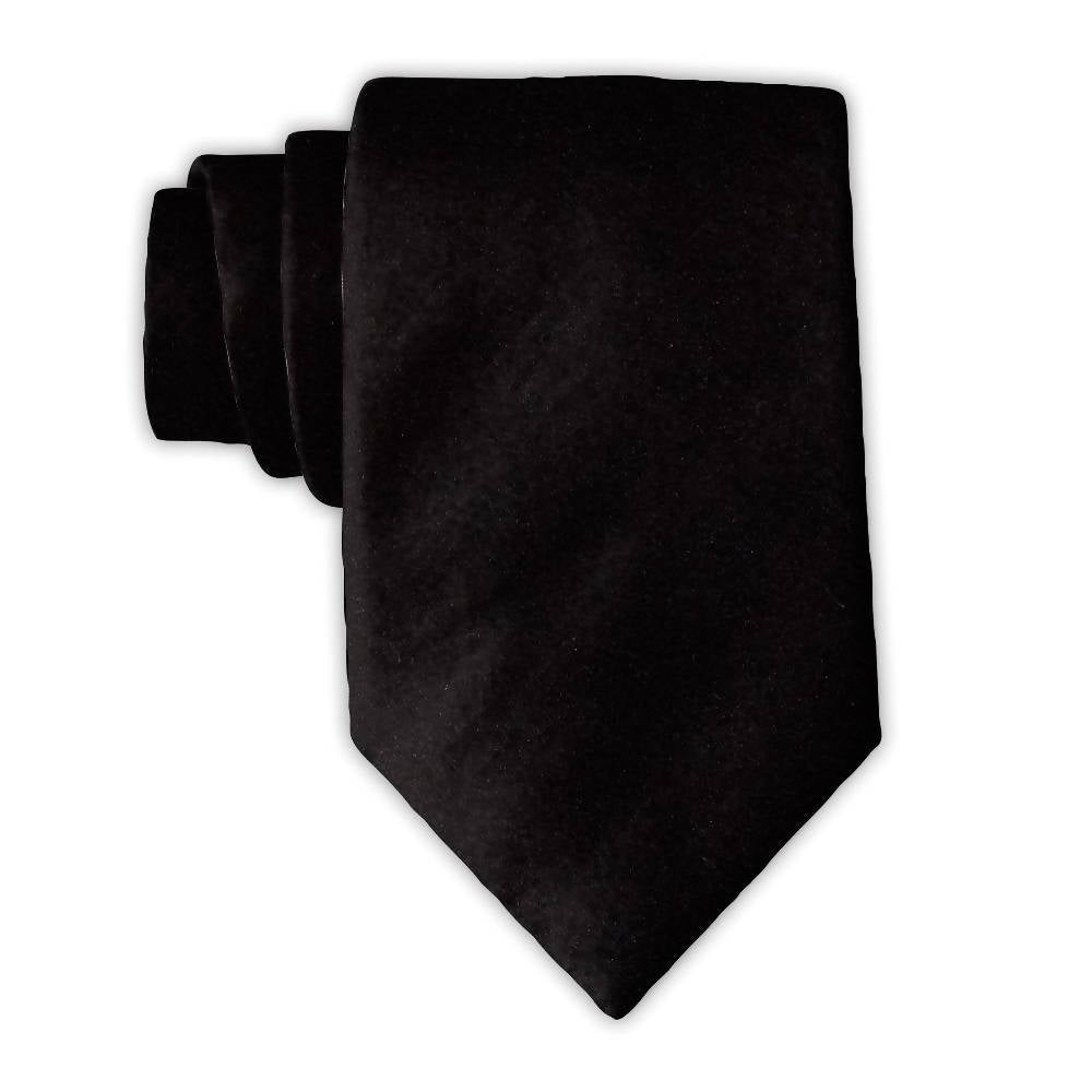 Black Charmeuse - Neckties