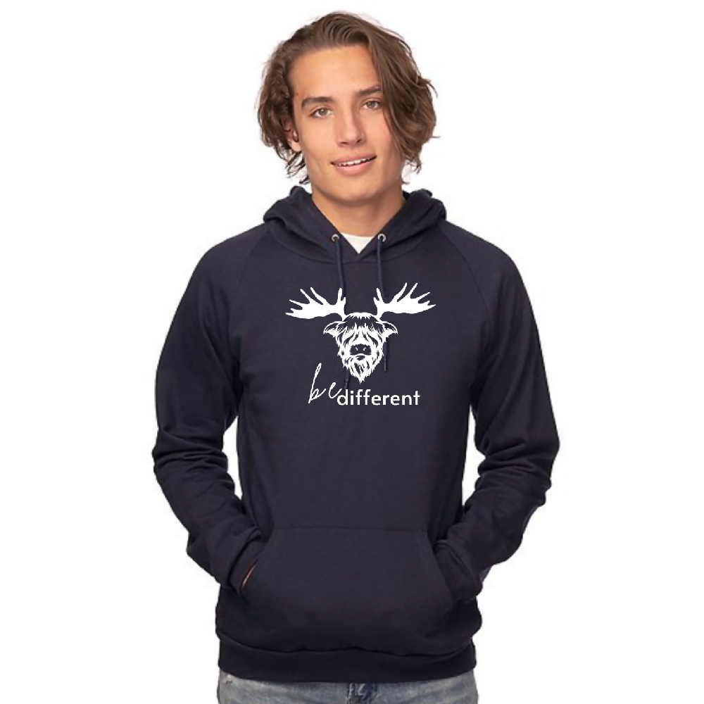 
                  
                    Load image into Gallery viewer, Be Different Hoodie NAVY
                  
                