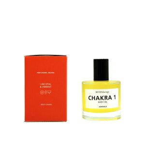 
                  
                    Load image into Gallery viewer, CHAKRA DRY TOUCH HEALING BODY OIL NUMBER 1
                  
                