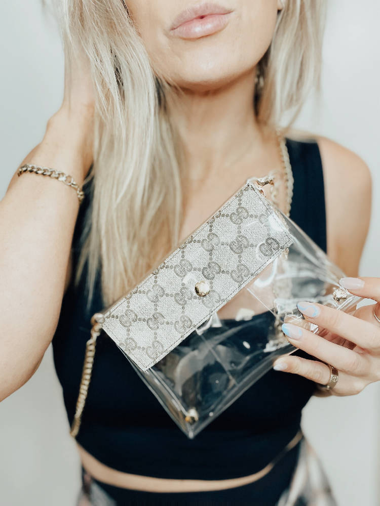 
                  
                    Load image into Gallery viewer, Mini G-Thang Clear Purse
                  
                