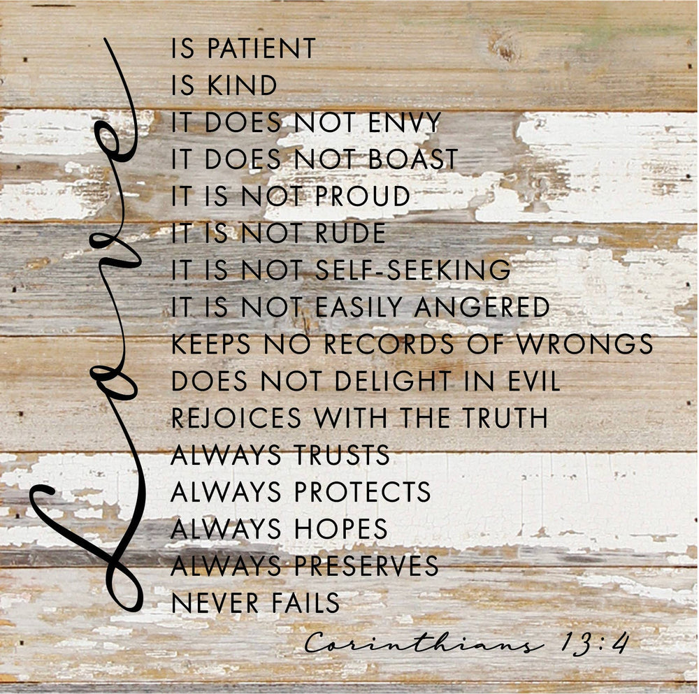 Love is patient, Love is kind... 1 Corinthians 13:4 / 28