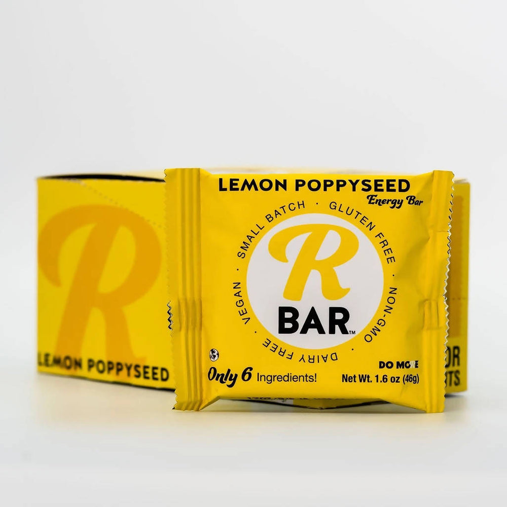
                  
                    Load image into Gallery viewer, Lemon Poppyseed Energy Bar - 10 Pack
                  
                