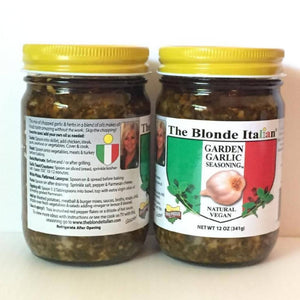 
                  
                    Load image into Gallery viewer, Garlic Garden Garlic Seasoning Original Recipe 12 ounce 2 Jar Set
                  
                
