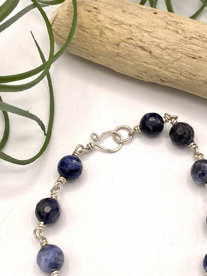 
                  
                    Load image into Gallery viewer, Chunky Sodalite Bracelet
                  
                